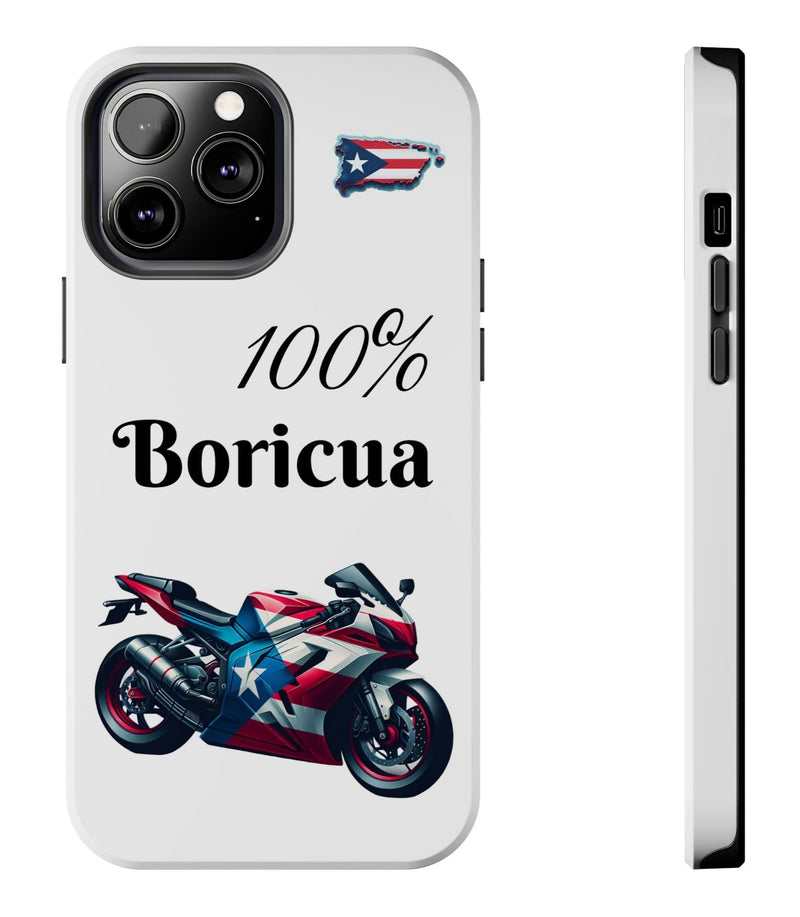 iPhone Tough Case - 100% Boricua - Puerto Rico Flag - Weeeepa!