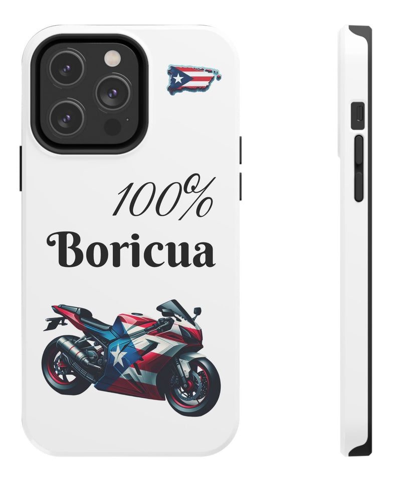 iPhone Tough Case - 100% Boricua - Puerto Rico Flag - Weeeepa!