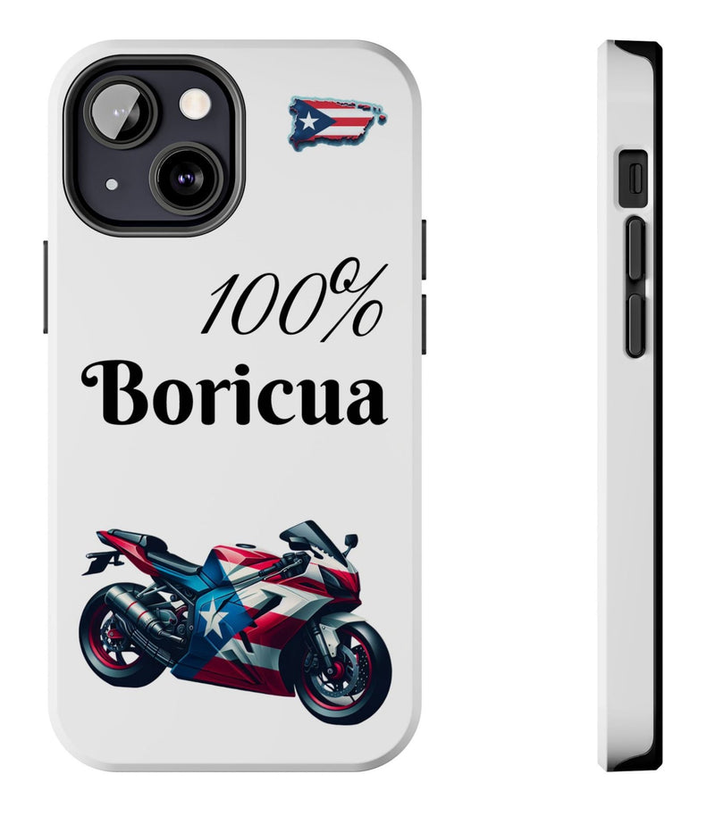 iPhone Tough Case - 100% Boricua - Puerto Rico Flag - Weeeepa!