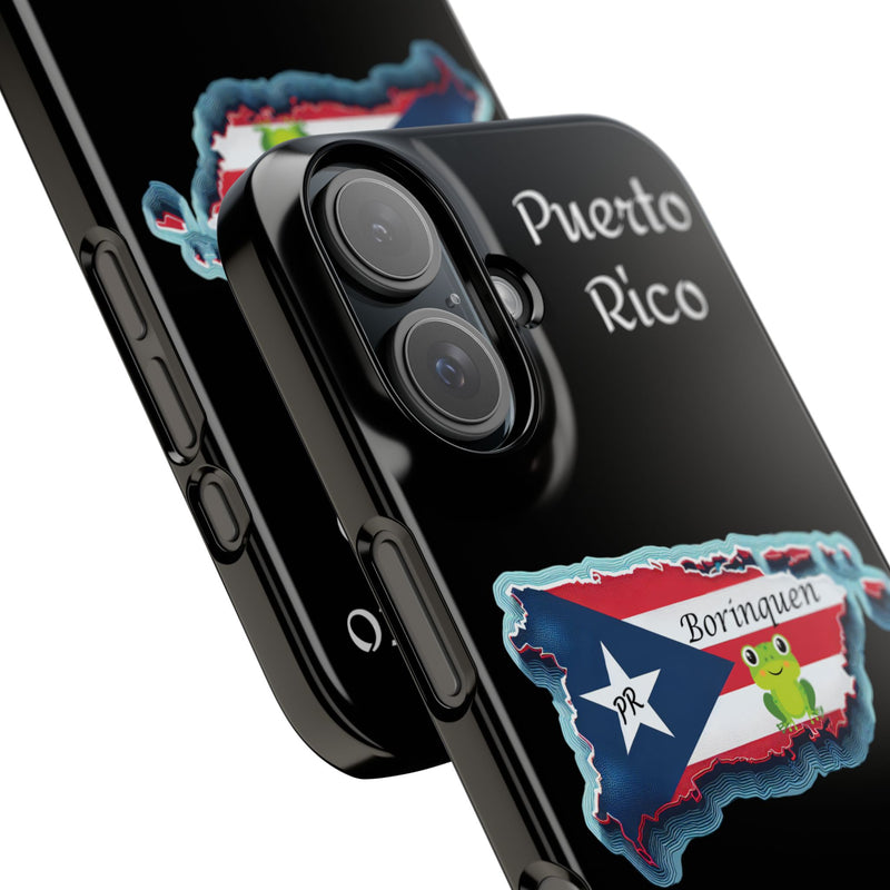Personalized iPhone Puerto Rican Flag - Black Slim Cases - Rico Flag π΅π·π₯ -Weeeepa!, Puertoriquena