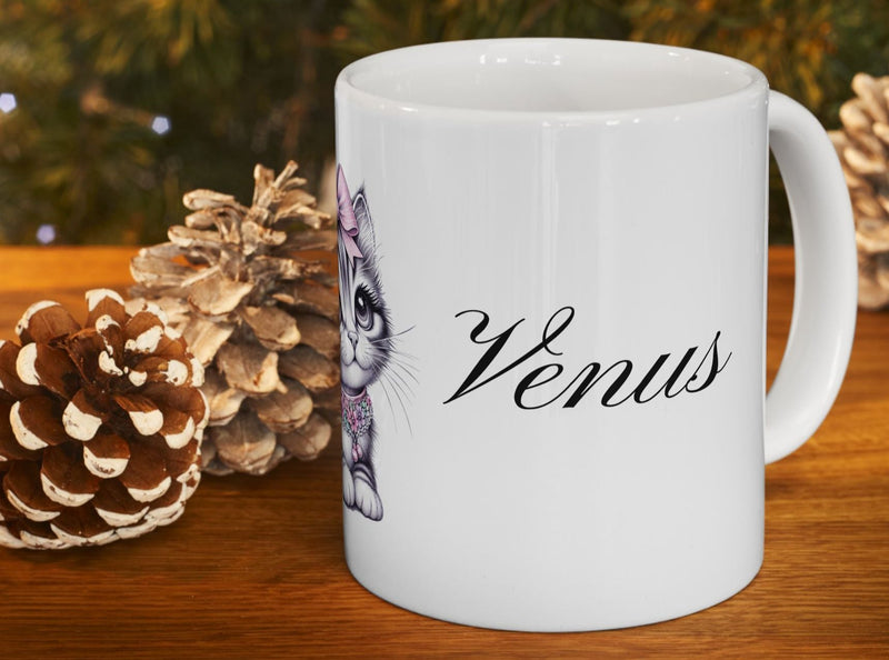 Personalized "Pawsitively Blessed!" Mug 11 oz