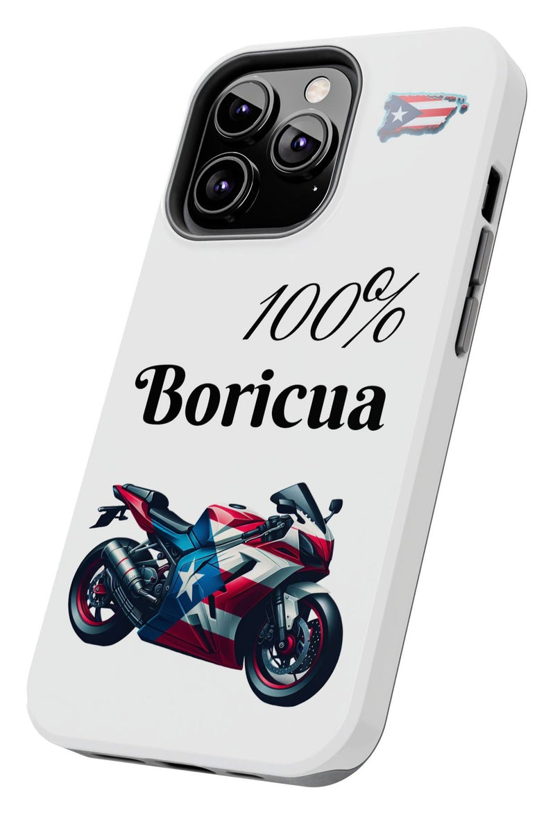 iPhone Tough Case - 100% Boricua - Puerto Rico Flag - Weeeepa!