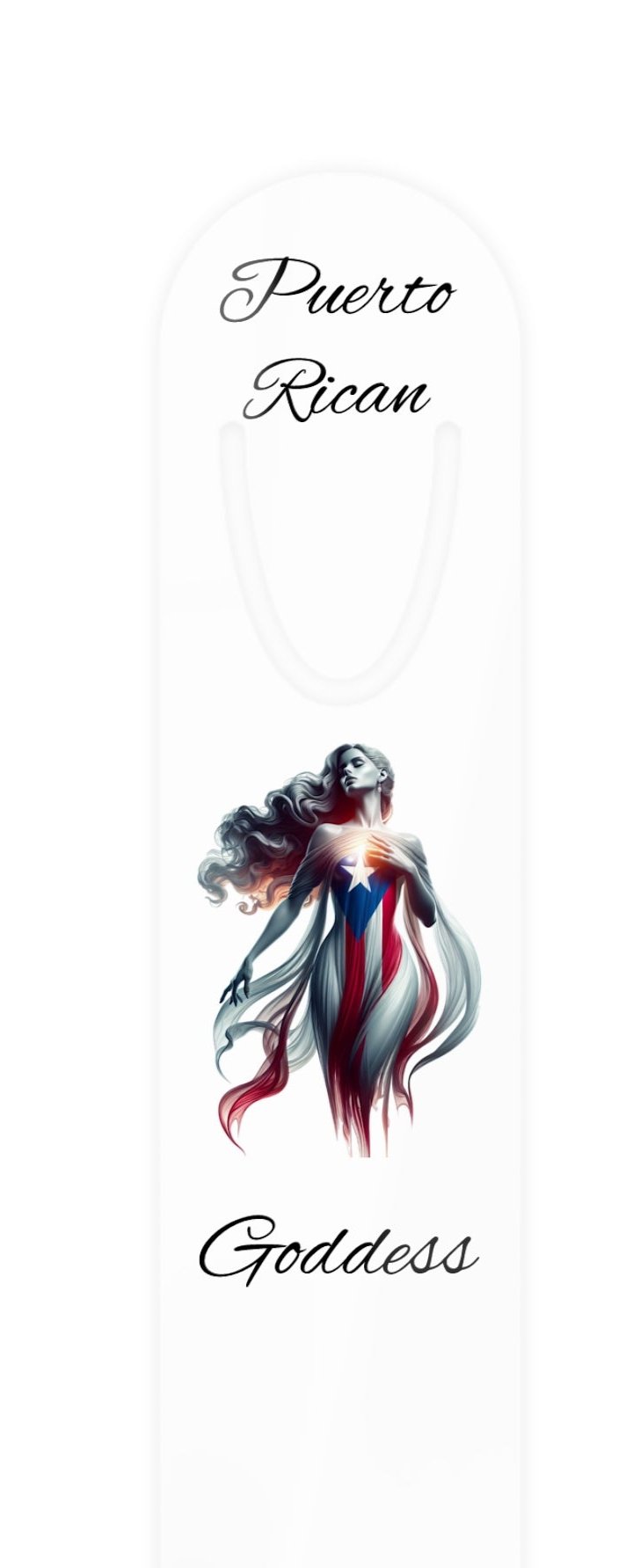 Puerto Rican Goddess Mini 5 inch Bookmark 🇵🇷✨