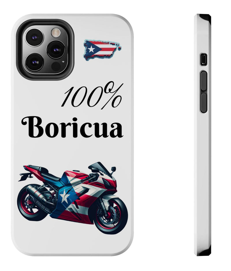 iPhone Tough Case - 100% Boricua - Puerto Rico Flag - Weeeepa!