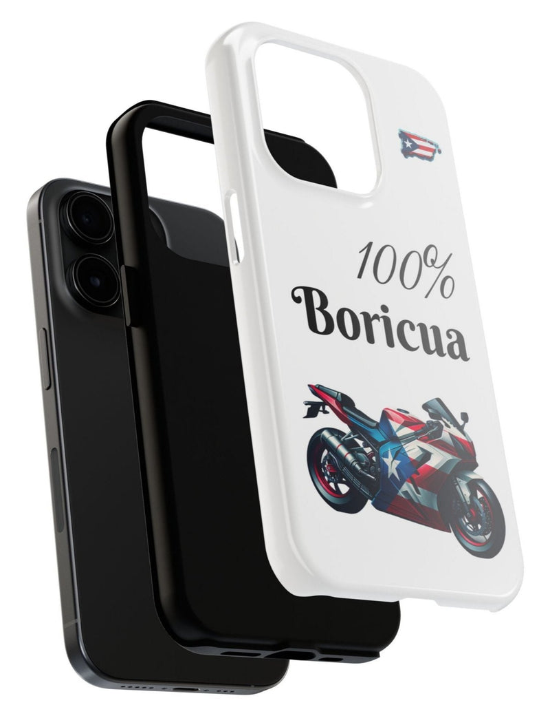iPhone Tough Case - 100% Boricua - Puerto Rico Flag - Weeeepa!