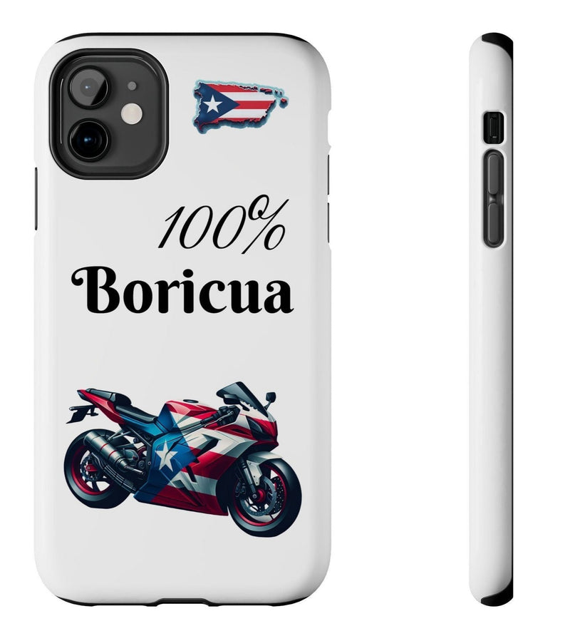 iPhone Tough Case - 100% Boricua - Puerto Rico Flag - Weeeepa!