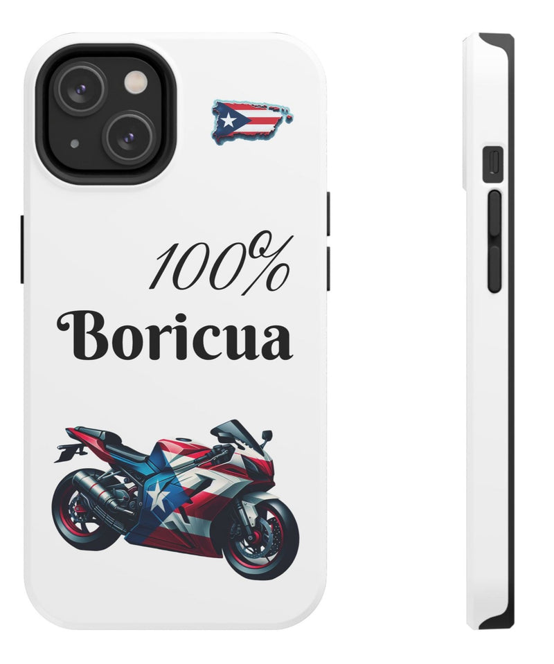 iPhone Tough Case - 100% Boricua - Puerto Rico Flag - Weeeepa!