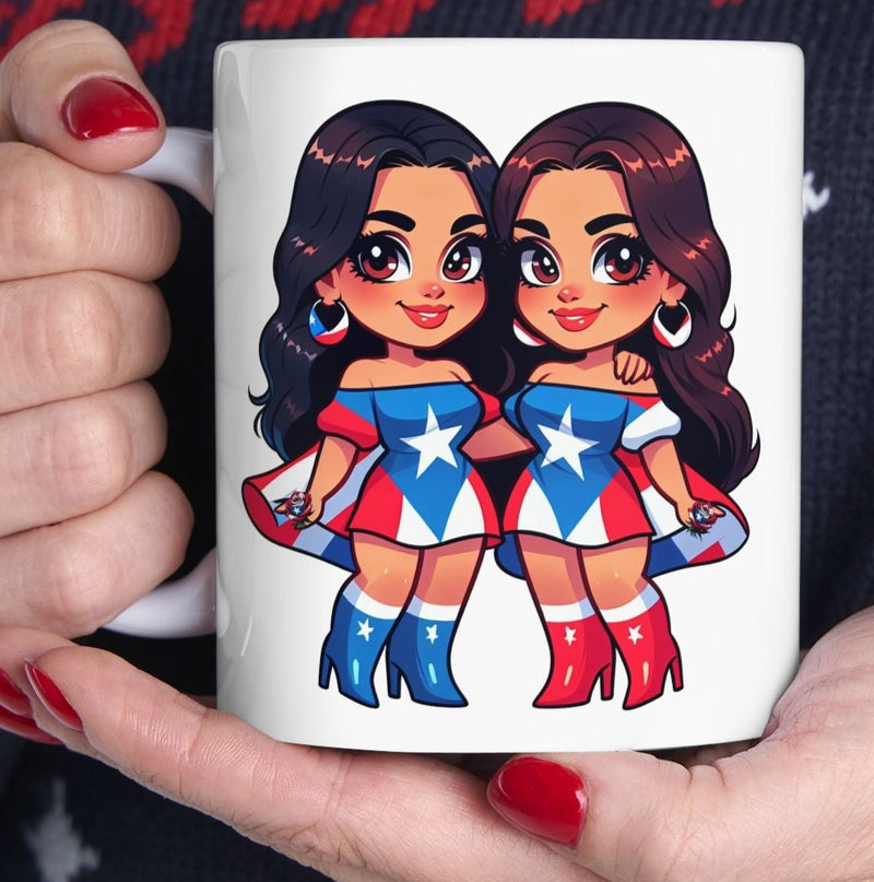 Latina Sister Mug - The one who loves you the best and knows you the most.