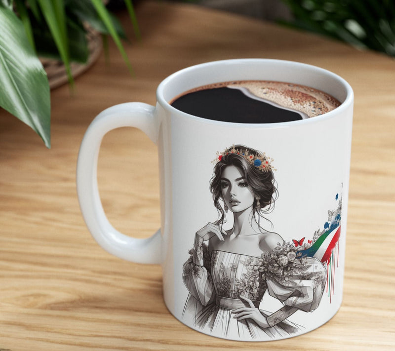 Beautiful Italian Princess Mug - 11oz