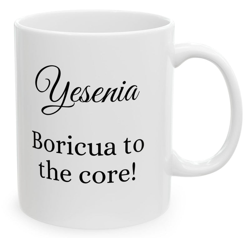 Personalized Puerto Rico Mug 11oz - Boricua to the Core