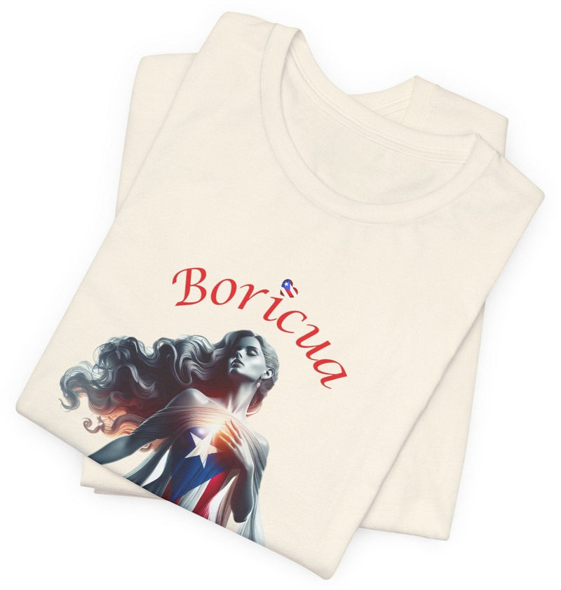 Boricua Jersey Short Sleeve Tee - Puerto Rico Flag, Latina, Borinquen, Soy Puertorriqueña, Orgullosa Boricua