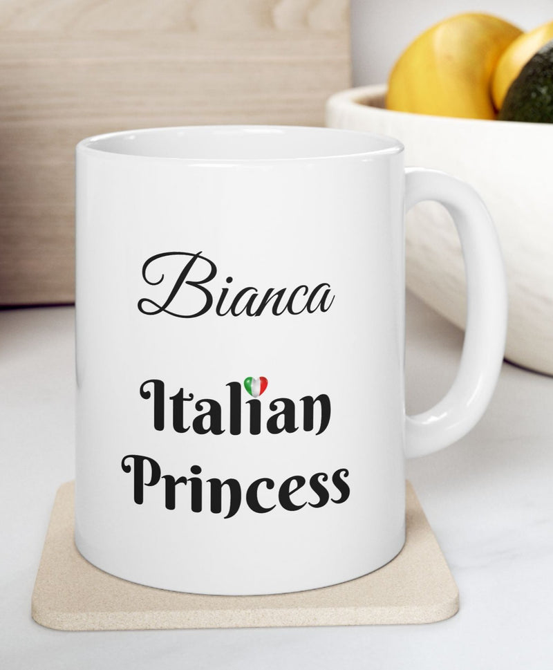 Beautiful Italian Princess Mug - 11oz