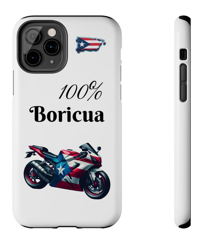 iPhone Tough Case - 100% Boricua - Puerto Rico Flag - Weeeepa!