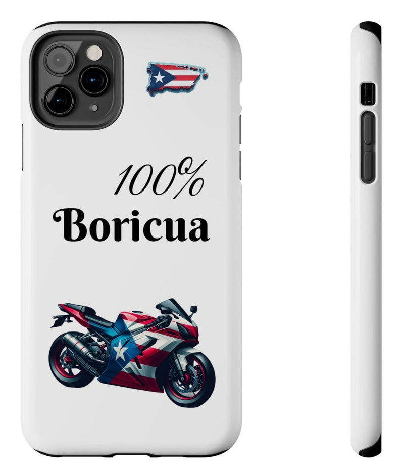 iPhone Tough Case - 100% Boricua - Puerto Rico Flag - Weeeepa!