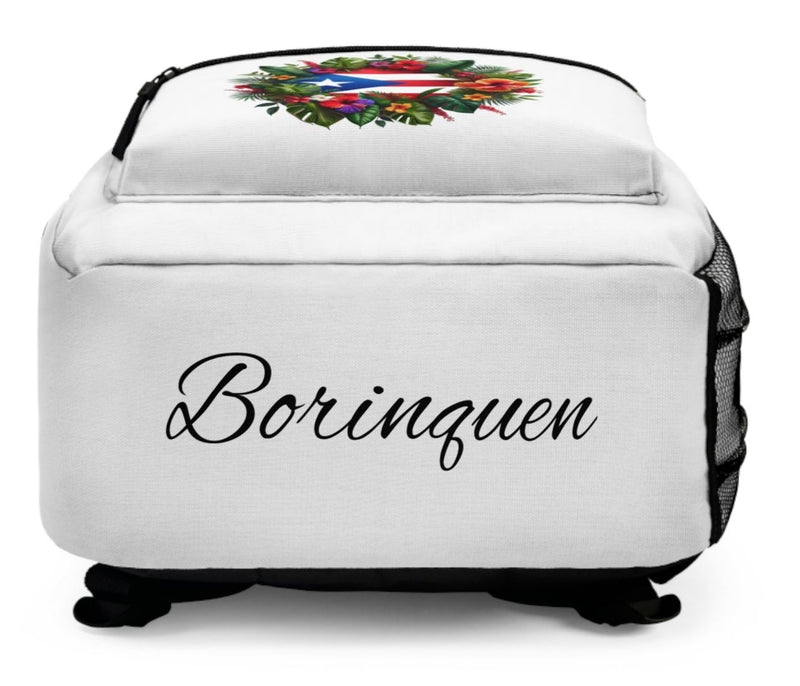 Proud 🇵🇷 Puerto Rican Backpack - Boricua, Latino, Latina, Borinquen, Soy Puertorriqueña/Puertorriqueño, Puerto Rico Flag, Orgullo Puertorriqueño