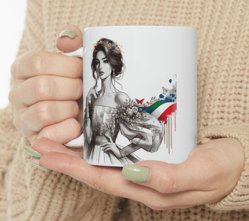 Beautiful Italian Princess Mug - 11oz