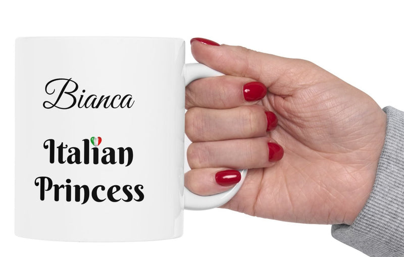Beautiful Italian Princess Mug - 11oz