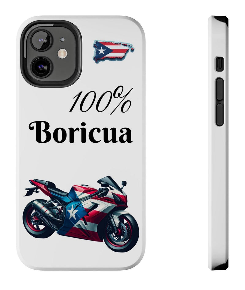 iPhone Tough Case - 100% Boricua - Puerto Rico Flag - Weeeepa!