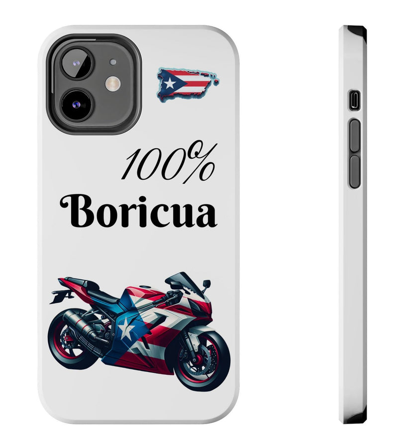 iPhone Tough Case - 100% Boricua - Puerto Rico Flag - Weeeepa!