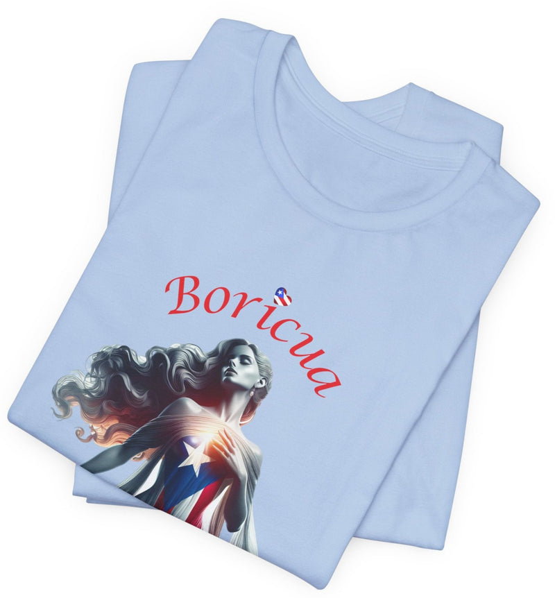 Boricua Jersey Short Sleeve Tee - Puerto Rico Flag, Latina, Borinquen, Soy Puertorriqueña, Orgullosa Boricua