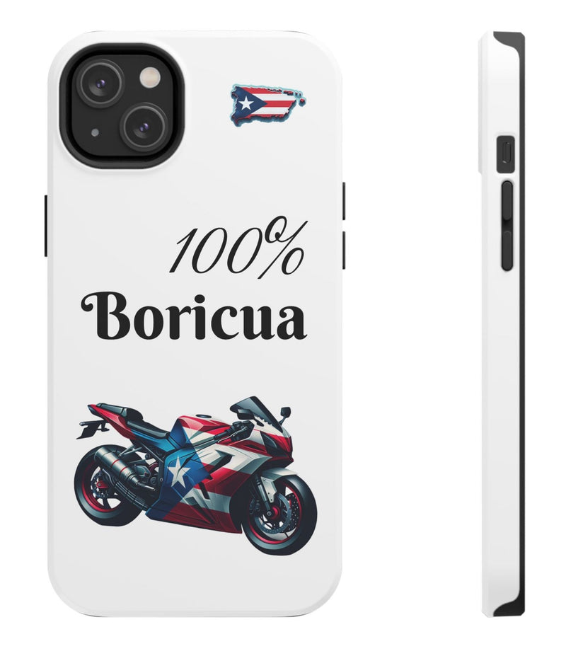 iPhone Tough Case - 100% Boricua - Puerto Rico Flag - Weeeepa!