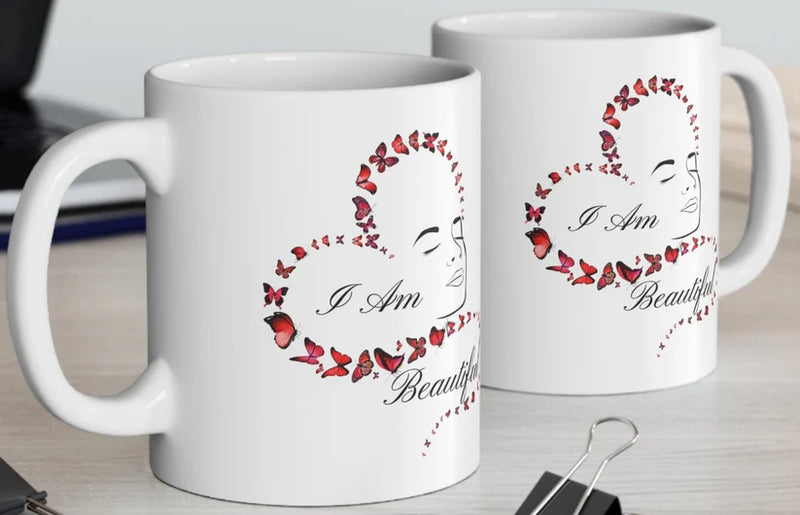 MUG I Am Beautiful - Ceramic Mug 11oz