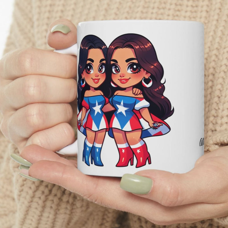 Latina Sister Mug - The one who loves you the best and knows you the most.