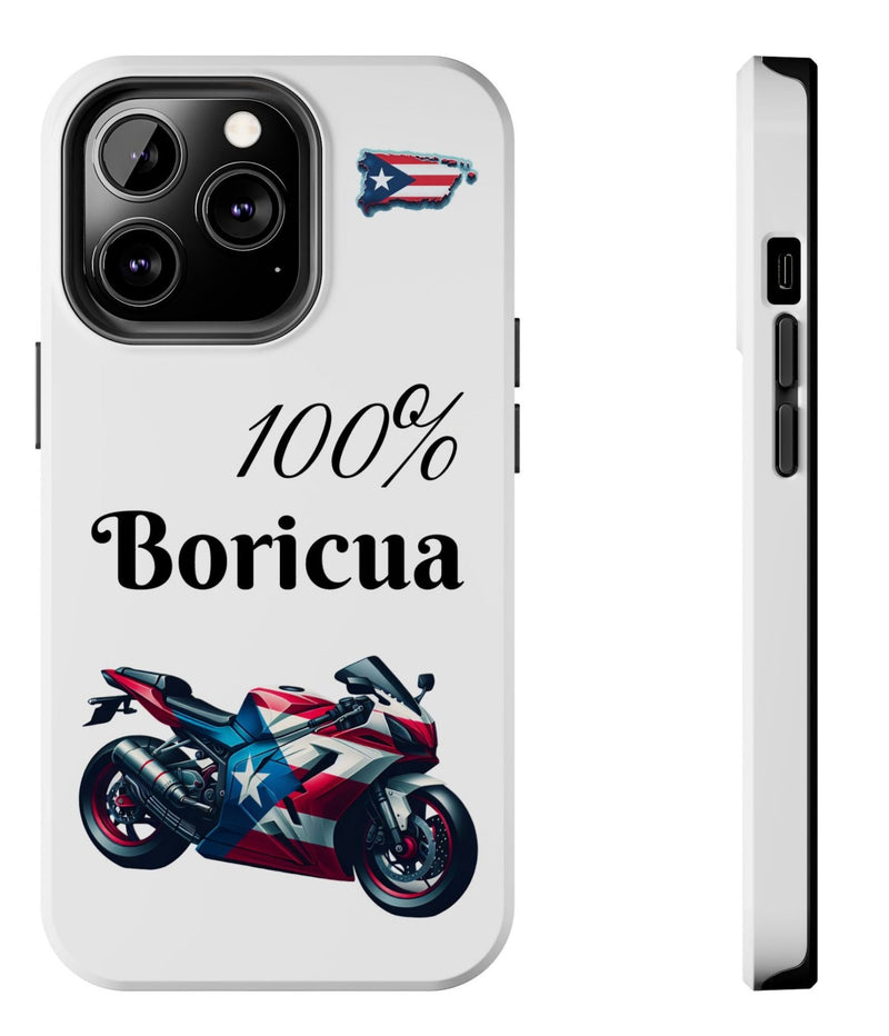 iPhone Tough Case - 100% Boricua - Puerto Rico Flag - Weeeepa!