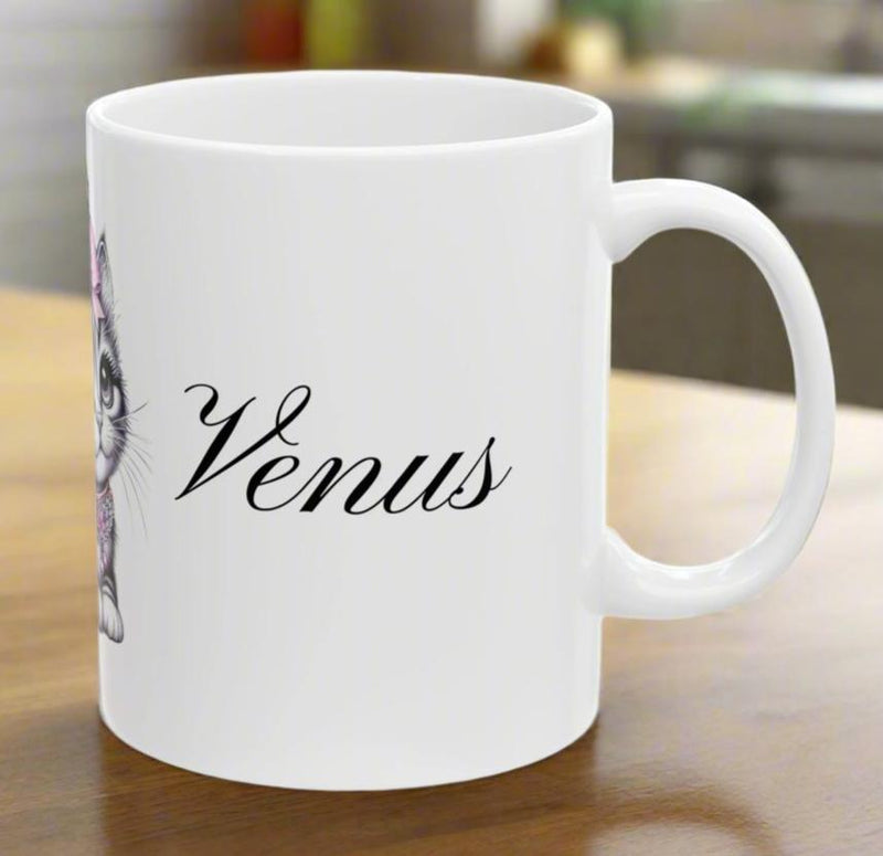 Personalized "Pawsitively Blessed!" Mug 11 oz