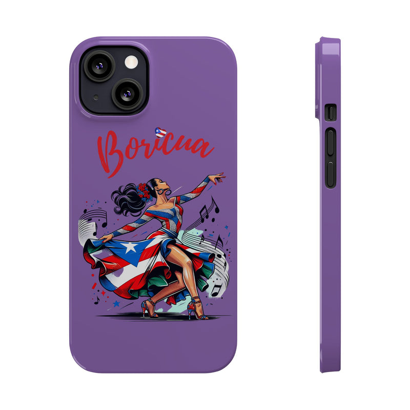 Boricua Puerto Rico Flag π΅π·π₯ Slim Phone Cases -Weeeepa!, Puertoriquena
