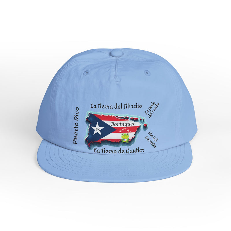 Puerto Rico Surf Cap/Hat - Ideal for Festivals & Beach Days