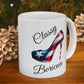 Stiletto Mug - Puerto Rico Flag Classy Boricua - 11oz