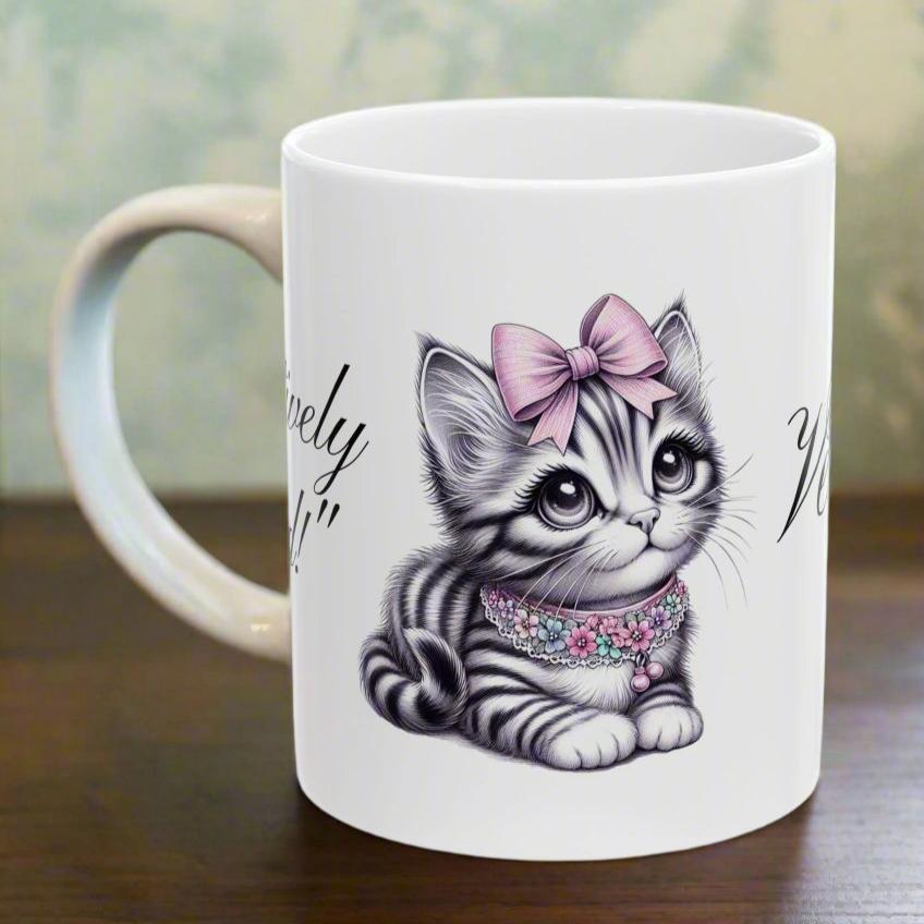 Personalized "Pawsitively  Blessed!" Mug 11 oz