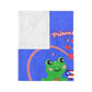 Puerto Rican Blanket 🇵🇷🥁 - "Princesa Mía" Puerto Rico Coqui Velveteen Minky Blanket , Boricua,