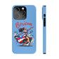 Boricua Puerto Rico Flag 🇵🇷🥁 Light Blue Slim Phone Cases -Weeeepa!, Puertoriquena