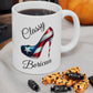 Stiletto Mug - Puerto Rico Flag Classy Boricua - 11oz