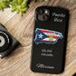 Personalized iPhone Puerto Rican Flag - Black Slim Cases - Rico Flag 🇵🇷🥁  -Weeeepa!, Puertoriquena