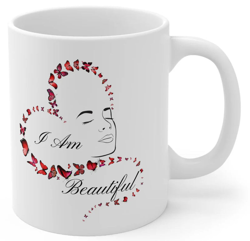 MUG I Am Beautiful - Ceramic Mug 11oz