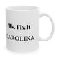 Personalized - Ms. Fix It Puerto Rican Pride Mug - Weeepa!