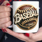 BASEBALL DAD Mug 11oz - "Home Run Dad: The Ultimate Baseball Dad Mug"