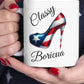 Stiletto Mug - Puerto Rico Flag Classy Boricua - 11oz