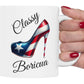 Stiletto Mug - Puerto Rico Flag Classy Boricua - 11oz