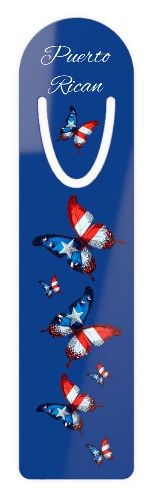 Puerto Rican Flag Butterfly Bookmark🇵🇷