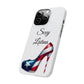 Puerto Rico Flag Sexy Latina Stiletto White Slim Phone Cases - Rico Flag 🇵🇷🥁  -Weeeepa!, Puertoriquena