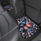 Puerto Rico Flag🇵🇷 Butterfly Flag Car Floor Mats,  (Set of 4)
