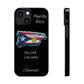 Personalized iPhone Puerto Rican Flag - Black Slim Cases - Rico Flag 🇵🇷🥁  -Weeeepa!, Puertoriquena