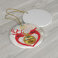 Mr. & Mrs. Christmas Married 2023 Personalized Ornament,