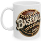 BASEBALL DAD Mug 11oz - "Home Run Dad: The Ultimate Baseball Dad Mug"