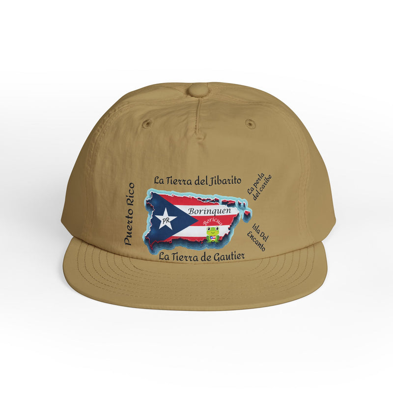 Puerto Rico Surf Cap/Hat - Ideal for Festivals & Beach Days