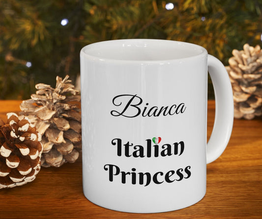 Beautiful Italian Princess Mug - 11oz